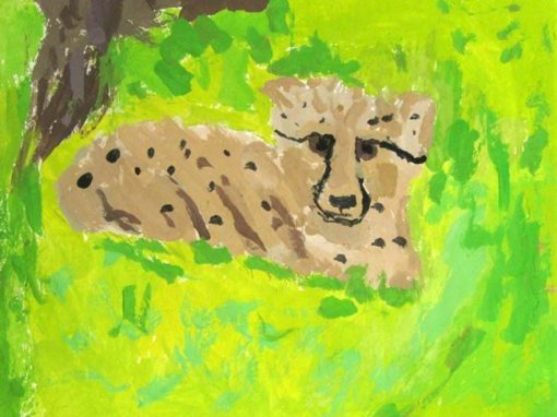 Cheetah Painting
